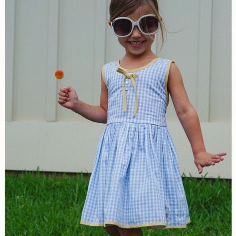 Well Dressed Wolf Samantha size 5 gingham dress